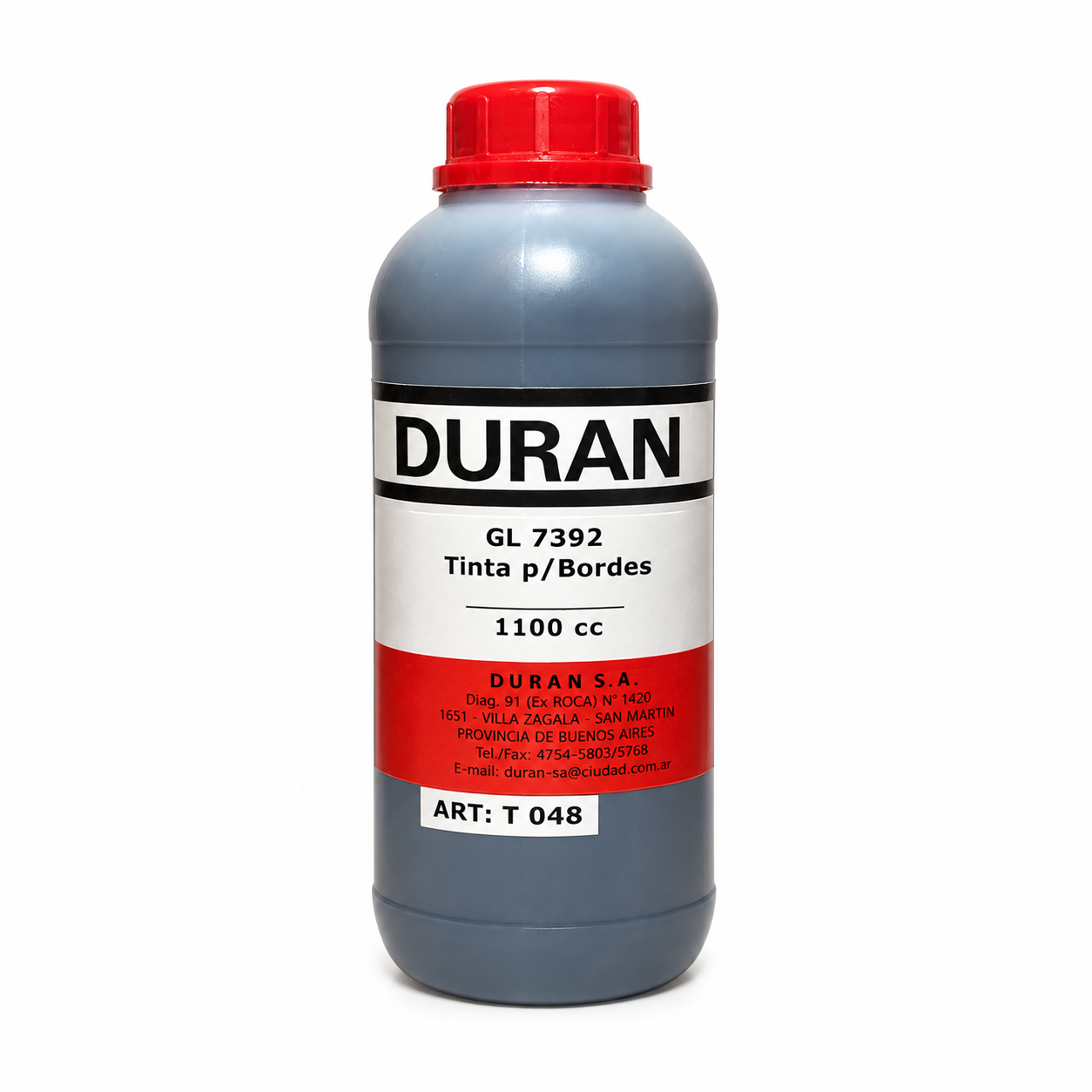 Tintas para bordes Duran 1100cc