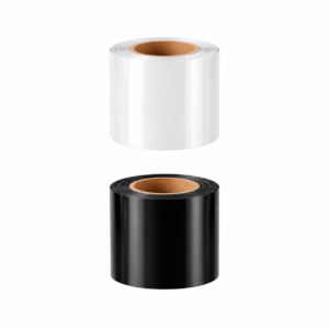 Foil de grabado 120mts - negro/blanco