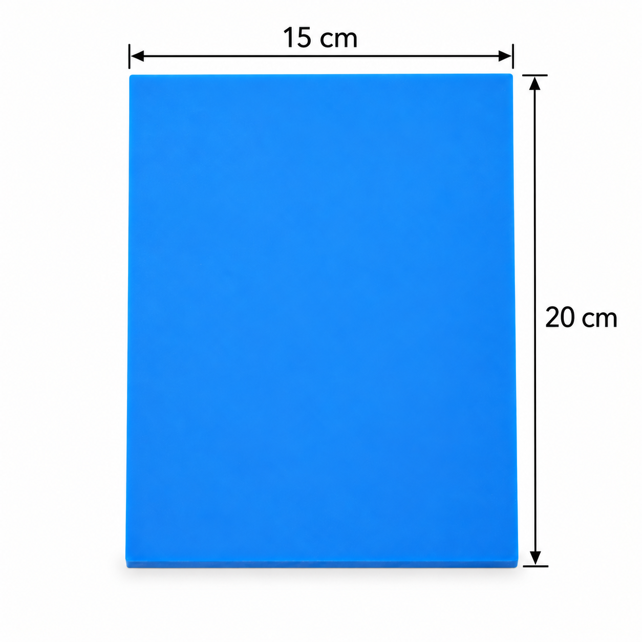 Tabla de teflón azul 15x20x0,8 - Imagen 2